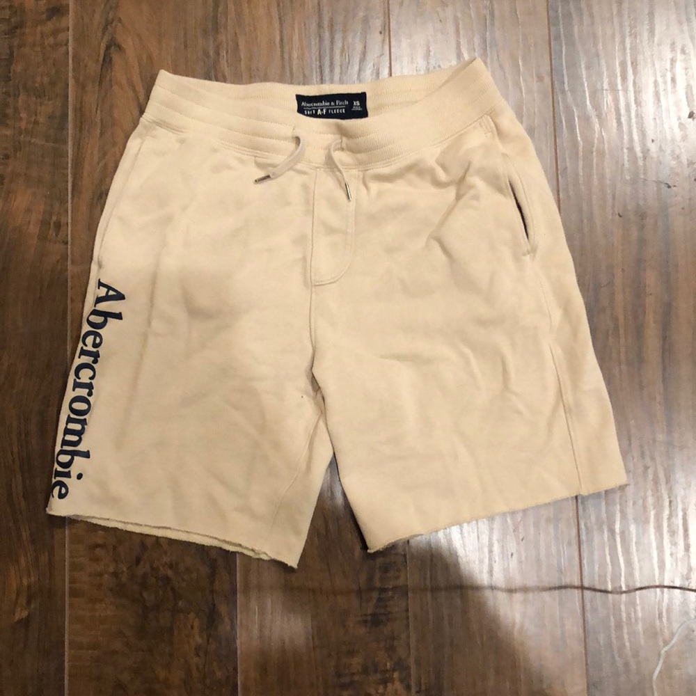 Tan Abercrombie and Fitch Shorts